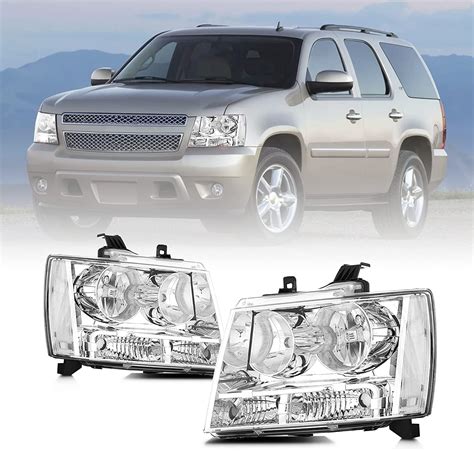 Custom Chevy Tahoe Headlights Assembly