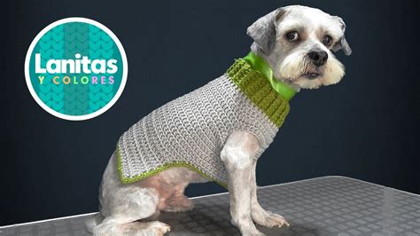 Como Tejer Un Saco Para Perro Paso A Paso Tejido A Crochet Sueter