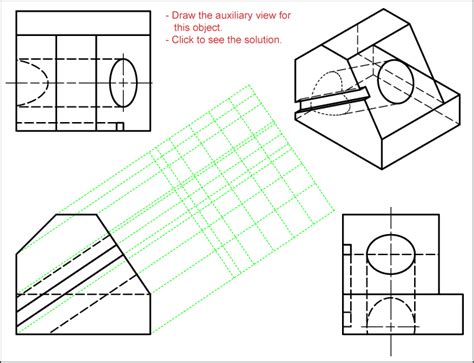 Details more than 119 auxiliary plane in engineering drawing latest ...