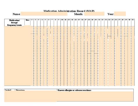 Automate Medication Administration Record Template Using Noko Bot Airslate