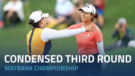 Condensed Third Round Maybank Championship Youtube