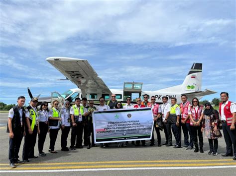 Rute Penerbangan Perintis Di Nabire Mulai Beroperasi