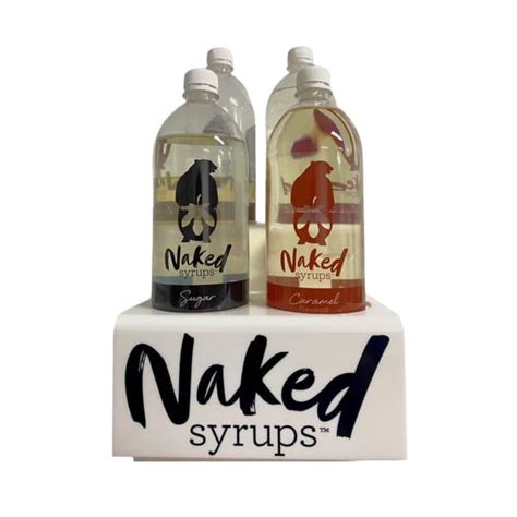 Naked Syrups Bottle Stand Naked Syrups