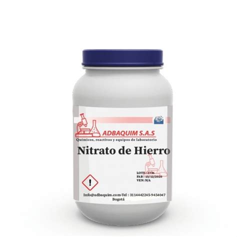 Nitrato De Ferro 2 - Nitrato de Hierro