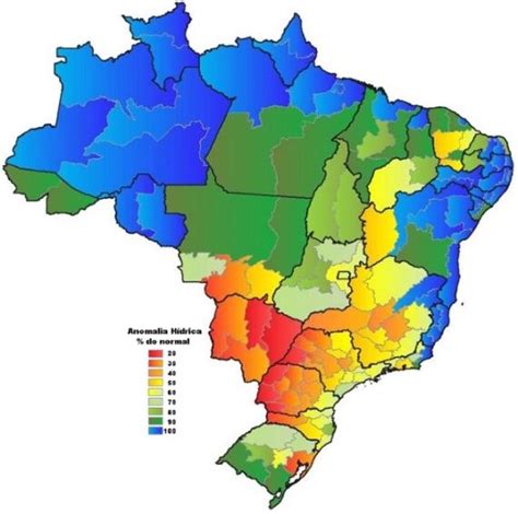 Artigo Mapeamento Das Reas Afetadas Pela Estiagem No Brasil Portal Dbo