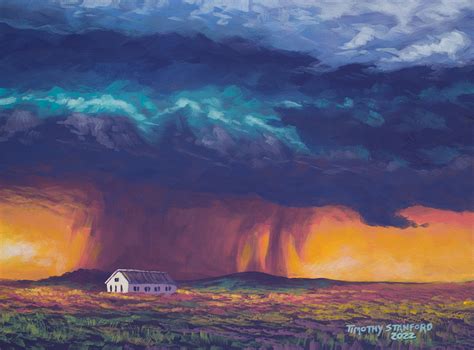 Storm Clouds Painting