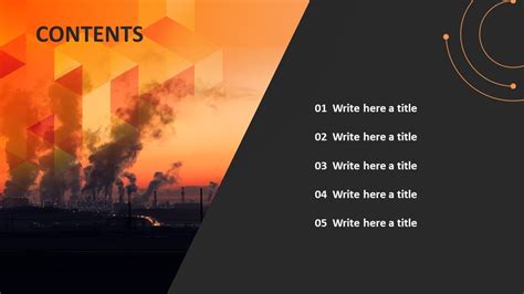 Air Pollution Free Powerpoint Templates