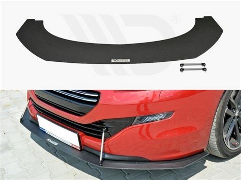 Front Racing Splitter Peugeot Rcz Facelift Maxton Design Uk