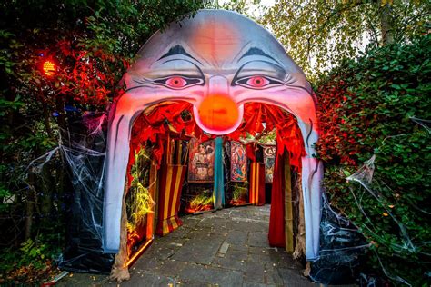 Horror Circus Entrance Arch Halloween Circus Scary Carnival Scary