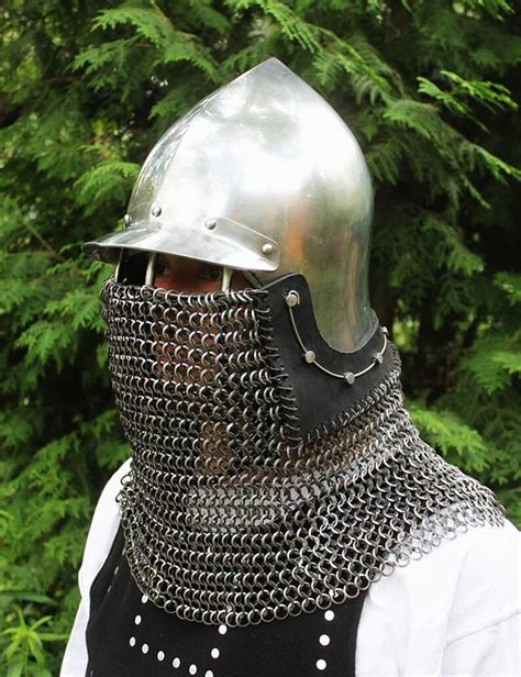 Helmet Full Face Medieval Buhurt Ready Bascinet Full Contact Etsy