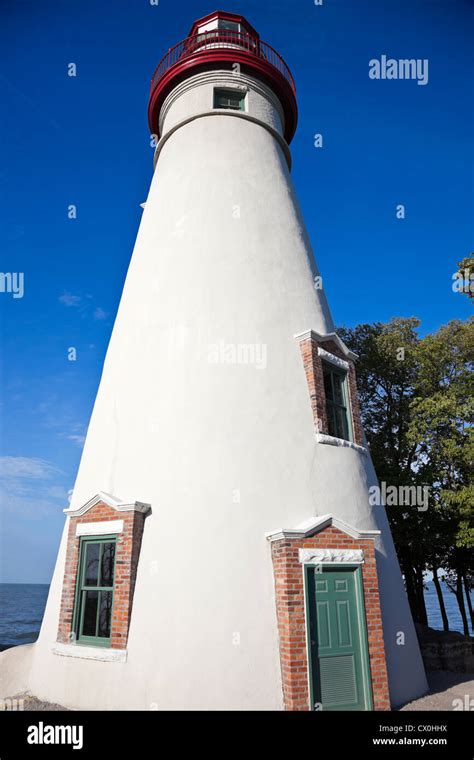 Marblehead Lighthouse in Marblehead, Ohio, USA Stock Photo - Alamy