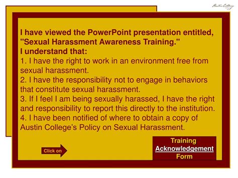 Ppt Sexual Harassment Awareness Training Powerpoint Presentation Free Download Id 3119971