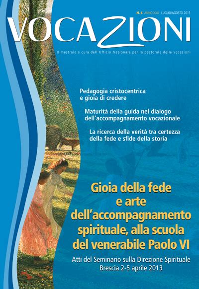 Gioia Della Fede E Arte Dell Accompagnamento Spirituale Alla Scuola Di