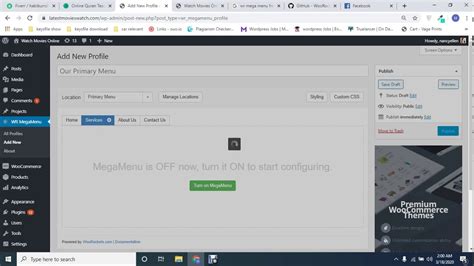 How To Create Mega Menu In WordPress YouTube