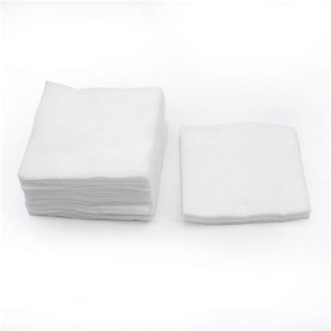 Medical Surgical Disposable Sterile White Non Woven Swab With Hot Sale China Non Woven Swab