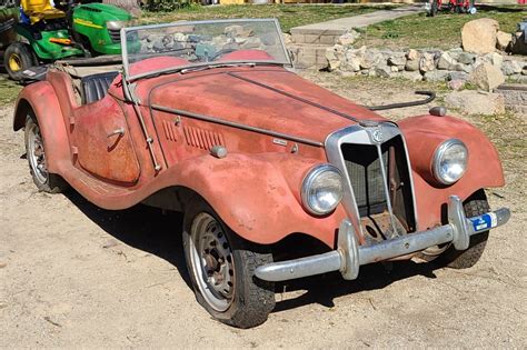 No Reserve: 49-Years-Owned 1955 MG TF 1500 Project for sale on BaT ...