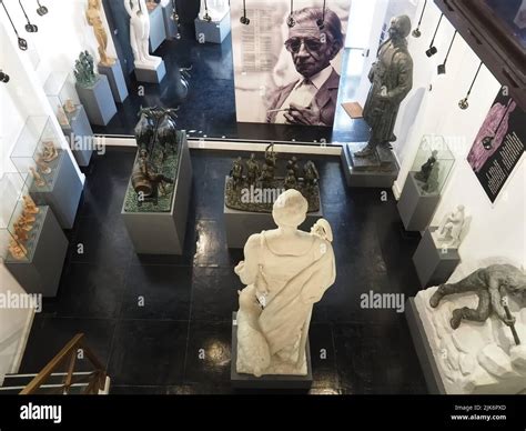 Museu Anjos Teixeira In Sintra In Portugal Beautiful Sculpture Stock