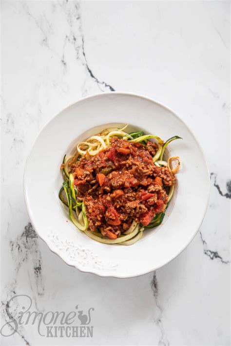 Paleo Spaghetti Bolognese Lekker En Makkelijk Simone S Kitchen