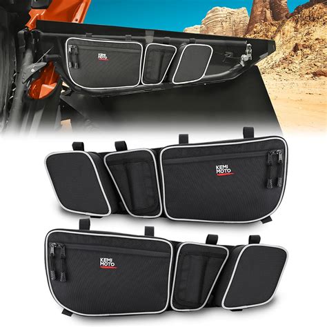 Amazon Kemimoto X Front Door Bags Compatible With Can Am Maverick