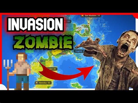 Los ZOMBIES Inician Una GUERRA Contra Los HUMANOS En Worldbox YouTube