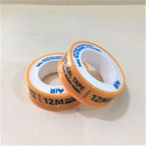 Jual ISOLASI KERAN KRAN AIR SEAL TAPE SELOTIP PIPA PTFE 12M PER