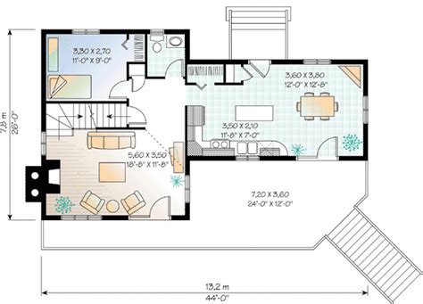 Four Season Vacation Home 2170dr Architectural Designs House Plans