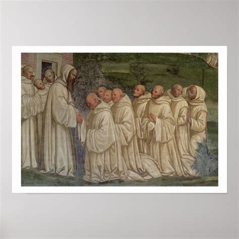 Benedictine Monks, from the Life of St. Benedict ( Poster | Zazzle