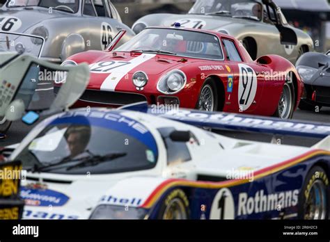 Le Mans France 09th June 2023 Ferrari 250 LM Driven By Jochen Rindt