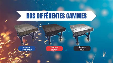 Nos Diff Rentes Gammes Tables De Soudure Jps