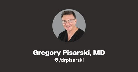 Gregory Pisarski Md Instagram Facebook Linktree