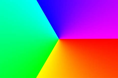 Rgb, shapes, edges, gradient, abstraction, colorful, HD wallpaper | Peakpx