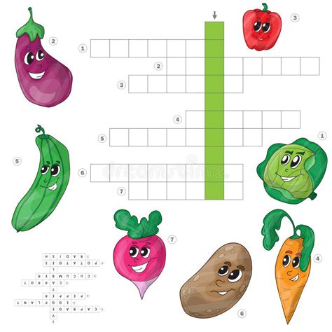 Kreuzwortr Tsel Mit Waldtieren Helles Und Farbenfrohes Quiz F R Kinder