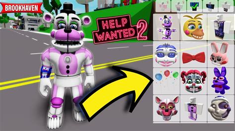 How To Turn Into Fnaf Characters In Roblox Brookhaven Five Nights At