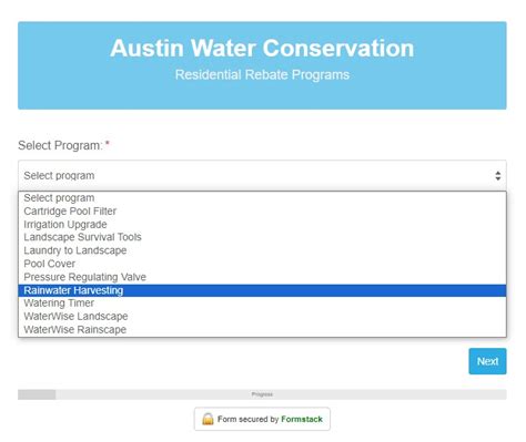 City Of Austin Water Conservation Rebates Process Innovative Water