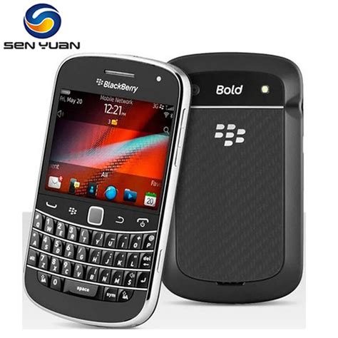 Original Unlocked Blackberry 9900 Cell Phone 3g Qwertytouch Screen 28