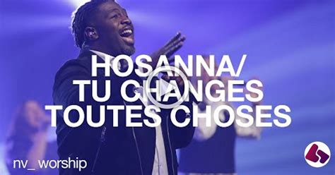 Hosanna Au Plus Haut Des Cieux Jesus Nous T Elevons Majeste La