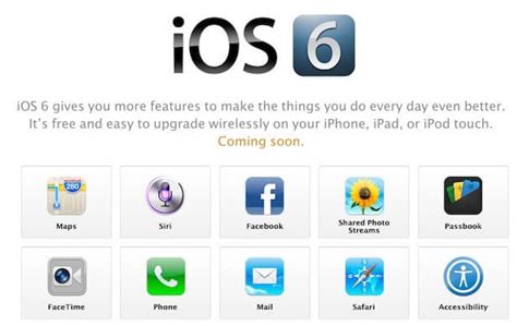 iOS 6 Features & Launch | eWebBuddy