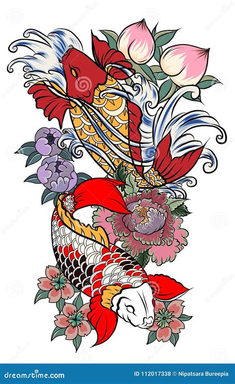 Details more than 75 koi fish cherry blossom tattoo - in.coedo.com.vn