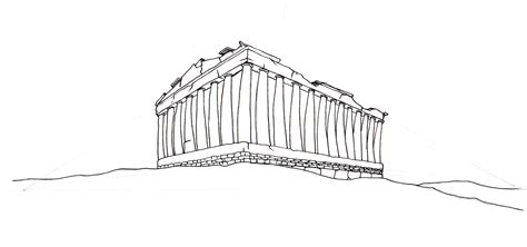 Parthenon Sketch