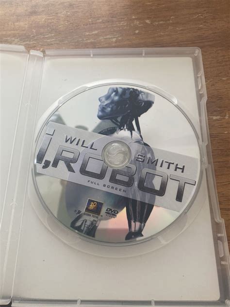 I Robot 2004 Dvd Full Screen Will Smith Irobot Movie Bridget Moynahan