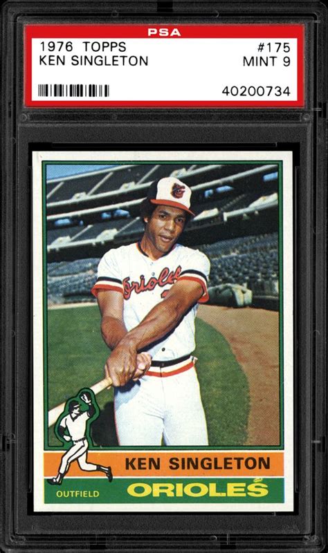 1976 Topps Ken Singleton | PSA CardFacts®