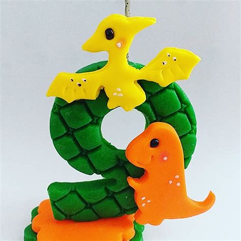 Vela Biscuit Tema Dinossauro Elo Produtos Especiais