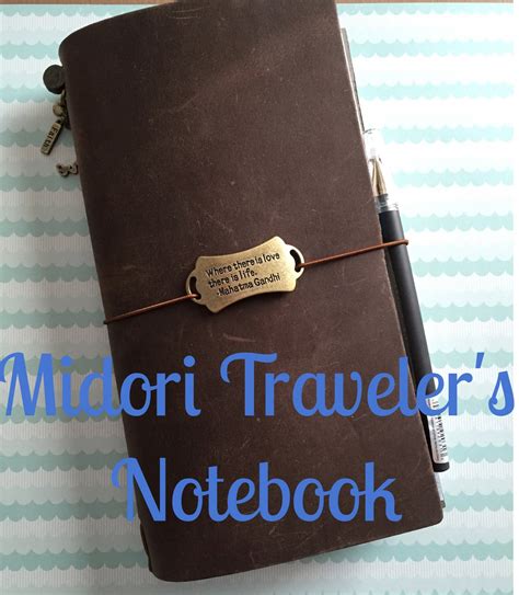 Using The Midori Traveler S Notebook As A Daily Planner Artofit