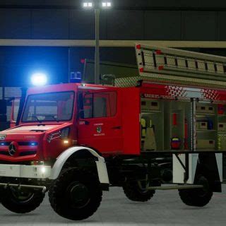 Schlingmann Unimog Tlf V Fs Mod Farming Simulator Mod