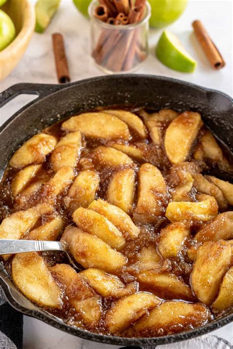 Fried Apples Recipe Southern Style Kylee Cooks