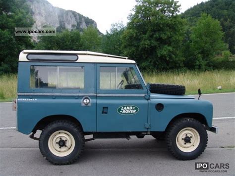 1972 Land Rover Series III - Information and photos - MOMENTcar