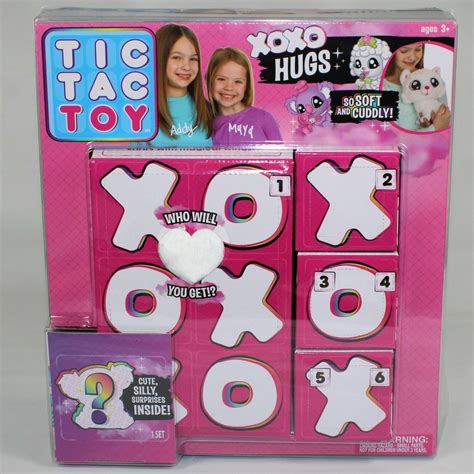 Tic Tac Toy XOXO Hugs Surprise Plush with Wings, White - TV & Movie Character Toys