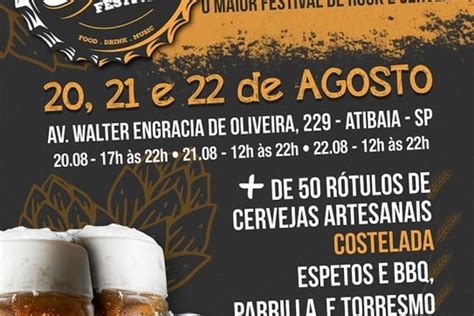 Cerveja Artesanal Comida Boa E Rock And Roll Beers Festival Agita