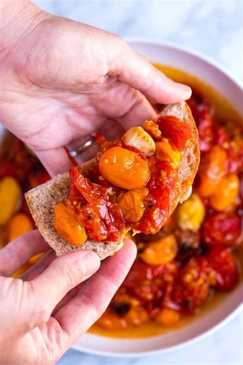 Garlic Roasted Tomatoes Recipe