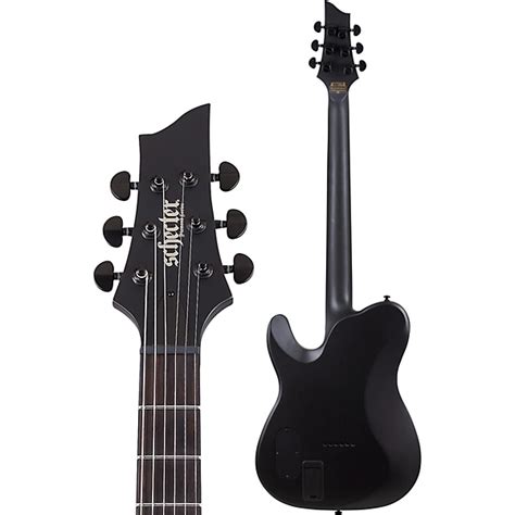 Schecter Guitar Research PT Black Ops Electric Guitar Satin Black Open ...